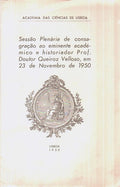 SESSÃƒO PLENÃRIA DE CONSAGRAÃ‡ÃƒO AO EMINENTE ACADÃ‰MICO E HISTORIADOR