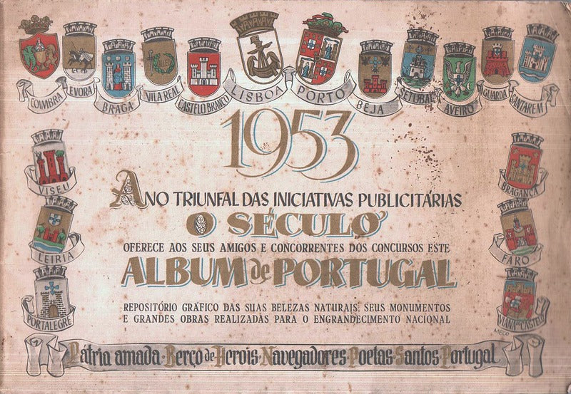 ALBUM DE PORTUGAL, O SÃ‰CULO, 1953.