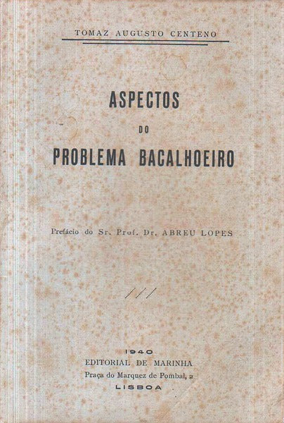 ASPECTOS DO PROBLEMA BACALHOEIRO