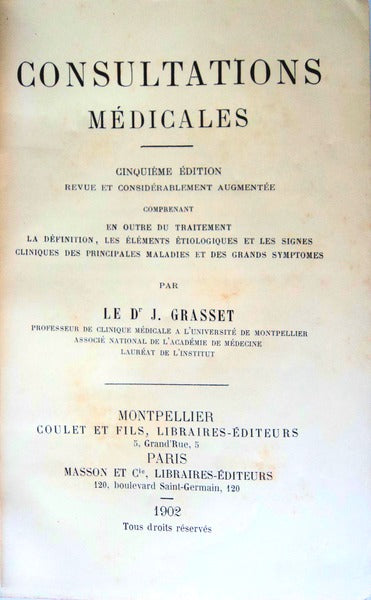 CONSULTATIONS MÃ‰DICALES.