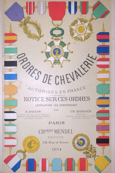 ORDES DE CHEVALERIE.