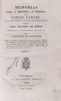 MEMORIAS PARA A HISTORIA, E THEORIA DAS CORTES GERAES,