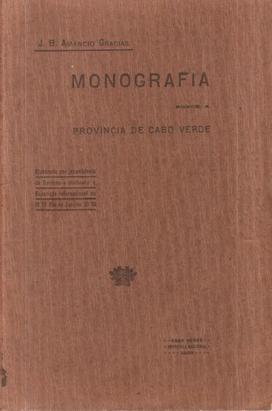PROVINCIA DE CABO VERDE. MONOGRAFIA.