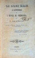 OS DOUS DIAS D'OUTUBRO OU A HISTORIA DA PREROGATIVA.