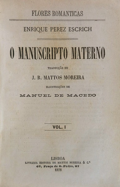 O MANUSCRIPTO MATERNO.