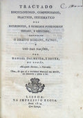 TRACTADO ENCYCLOPEDICO, COMPENDIARIO, PRACTICO, SYSTEMATICO