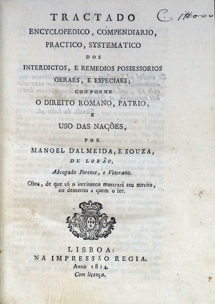 TRACTADO ENCYCLOPEDICO, COMPENDIARIO, PRACTICO, SYSTEMATICO