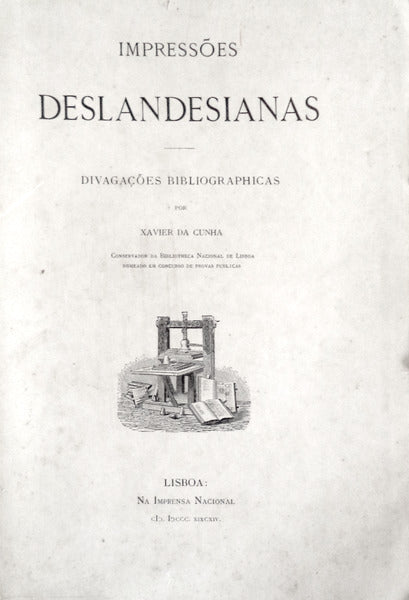 IMPRESSÃ•ES DESLANDESIANAS.