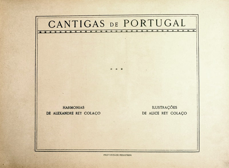 CANTIGAS DE PORTUGAL.