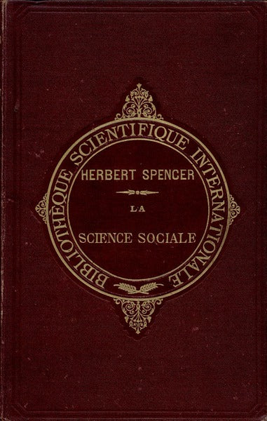 INTRODUCTION A LA SCIENCE SOCIALE.