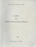 LIÃ‡Ã•ES DE DIREITO INTERNACIONAL PRIVADO. [1973]