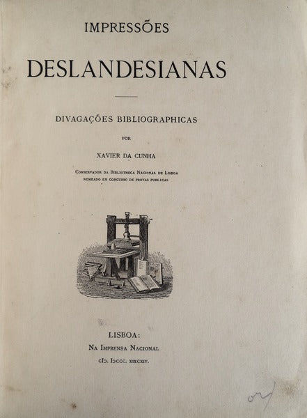 IMPRESSÃ•ES DESLANDESIANAS.