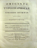 ORIGINES TYPOGRAPHICAE.