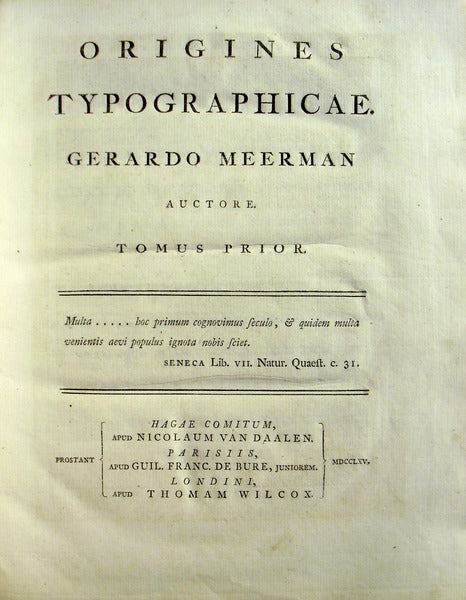 ORIGINES TYPOGRAPHICAE.
