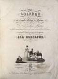 SOLFÃˆGE ou Nouvelle MÃ©thode de Musique.