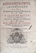 CONSTITUIÃ‡OENS DO ARCEBISPADO DE EVORA,