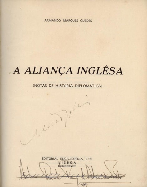 A ALIANÃ‡A INGLÃŠSA.
