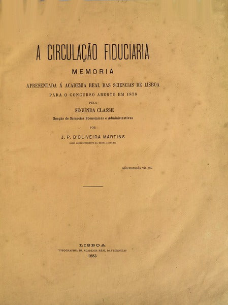 A CIRCULAÃ‡ÃƒO FIDUCIÃRIA.