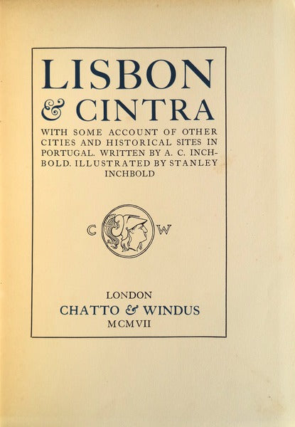 LISBON AND CINTRA