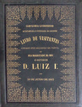 ENCADERNAÃ‡ÃƒO ARTÃSTICA - MANUSCRITO â€“ SÃ‰C. XIX. LIVRO DE VISITANTES.