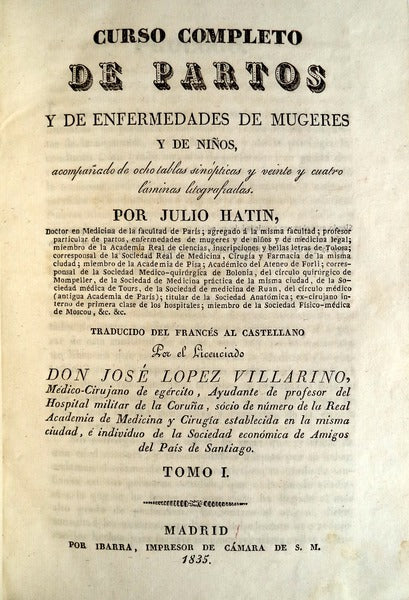 CURSO COMPLETO DE PARTOS Y ENFERMEDADES DE MUGERES Y DE NIÃ‘OS,
