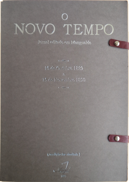 O NOVO TEMPO. Jornal de Esquerda Dynastica.