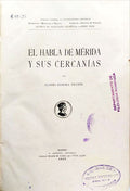 EL HABLA DE MÃ‰RIDA Y SUS CERCANÃAS.