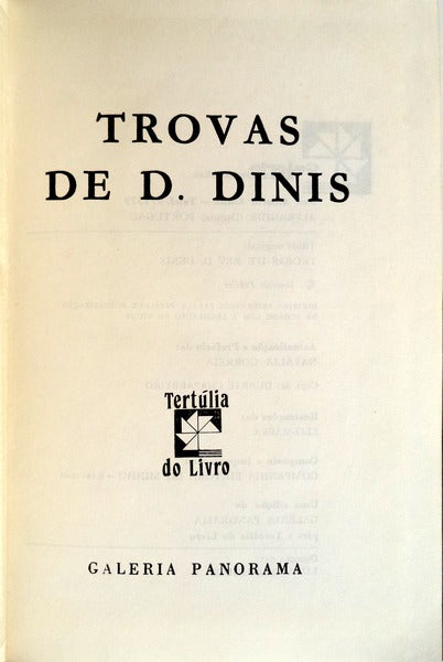TROVAS DE D. DINIS.