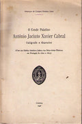 O CONDE PALATINO. ANTÓNIO JACINTO XAVIER CABRAL.