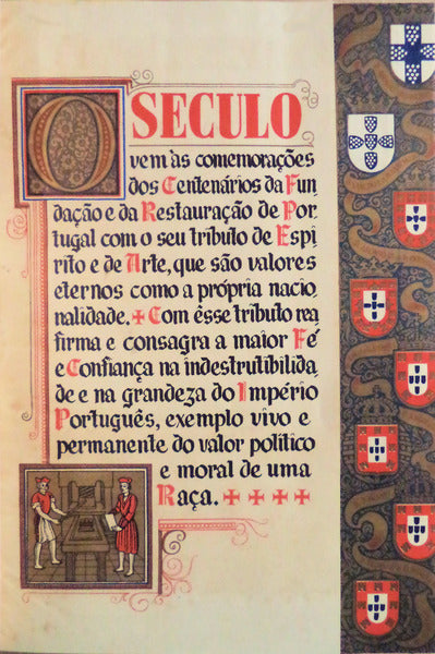 SECULO. (O), NUMERO COMEMORATIVO DOS CENTENÃRIOS. [2 VOLUMES]