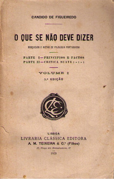 O QUE SE NÃƒO DEVE DIZER.