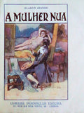 GRAVURA â€“ CAPA DE BROCHURA - Â«A MULHER NUAÂ».