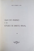 GUIA DO ENSINO E DO ESTUDO DE DIREITO PENAL.