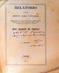RELATORIO SOBRE CEMITERIOS - LAZAROS - E POSTO-MEDICO.
