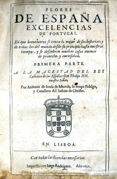 FLORES DE ESPAÃ‘A EXCELENCIAS DE PORTUGAL.