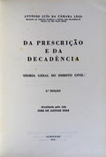 DA PRESCRIÃ‡ÃƒO E DA DECADÃŠNCIA.