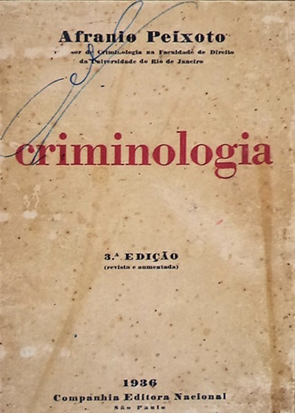 CRIMINOLOGIA.