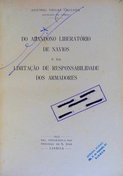 DO ABANDONO LIBERATÃ“RIO DE NAVIOS