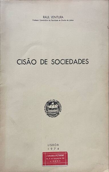 CISÃƒO DE SOCIEDADES.