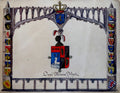 ARMORIAL DE ... Â«MANUSCRITO ILUMINADO. ARMORIAL DOS PAÃSES BAIXOSÂ». SÃ‰C. XIX.