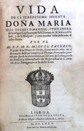 VIDA DE LA SERENISSIMA INFANTA DOÃ‘A MARIA