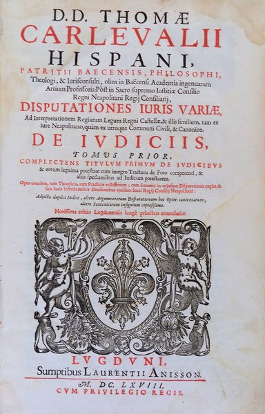 [DISPUTATIONES IURIS VARIAE]