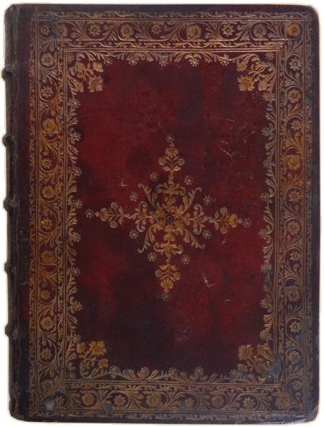 OFFICIA PROPRIA SANCTORVM DIAECESIS PORTUCALENSIS. [ENCADERNAÃ‡ÃƒO ARTÃSTICA. SÃ‰C. XVIII]