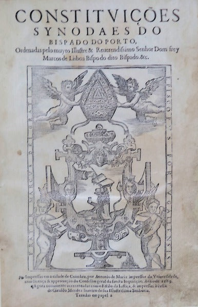 CONSTITVIÃ‡Ã•ES SYNODAES DO BISPADO DO PORTO,