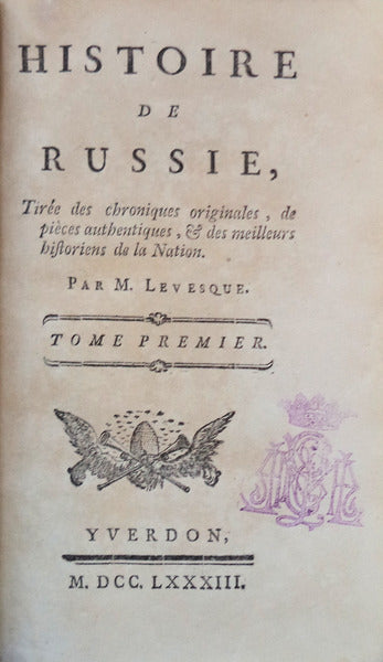 HISTOIRE DE RUSSIE,