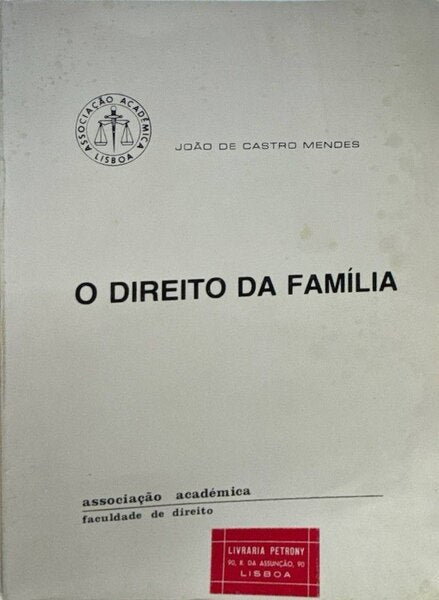 O DIREITO DA FAMÃLIA.