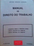 MANUAL DE DIREITO DO TRABALHO.
