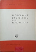 PROVIDÃŠNCIAS CAUTELARES NÃƒO ESPECIFICADAS.