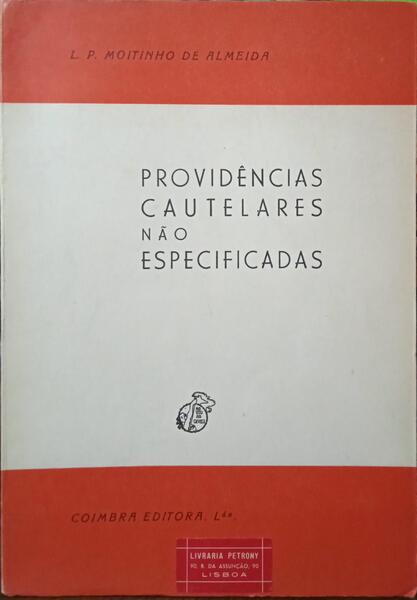 PROVIDÃŠNCIAS CAUTELARES NÃƒO ESPECIFICADAS.