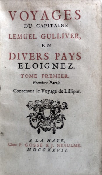 VOYAGES DU CAPITAINE LEMUEL GULLIVER,